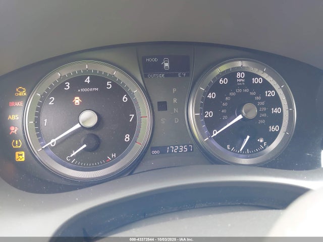 Aukcja sprzedaży 2010 Lexus Es 350, vin: JTHBK1EG1A2400037, numer aukcji: 43372544
