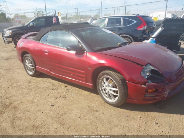 2001 MITSUBISHI ECLIPSE SPYDER 4A3AE85H31E230085 Photo 0