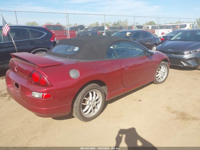 2001 MITSUBISHI ECLIPSE SPYDER 4A3AE85H31E230085 Photo 3
