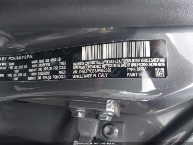 2018 FIAT 500X ZFBCFYCB3JP682388 Photo 8