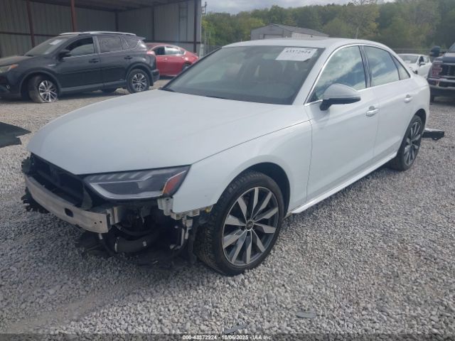 2022 AUDI A4 WAUBBAF41NN002768 Photo 1