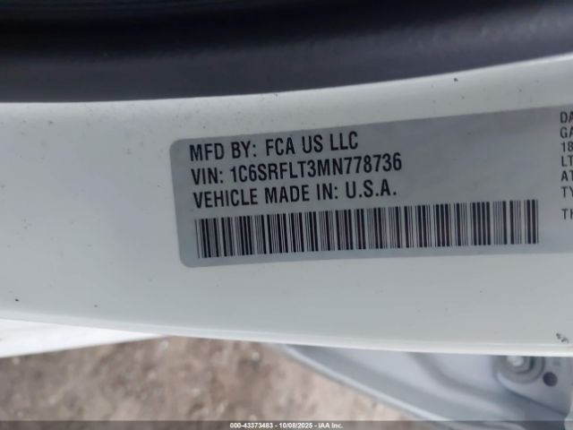 2021 RAM 1500 1C6SRFLT3MN778736 Photo 8