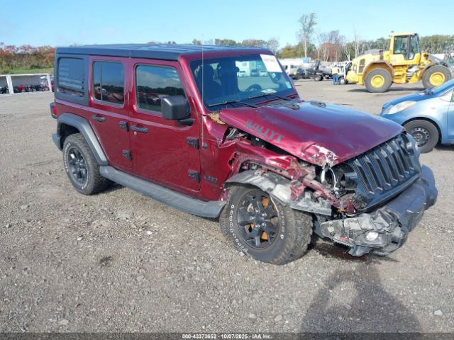 2022 JEEP WRANGLER UNLIMITED 1C4HJXDG4NW154537