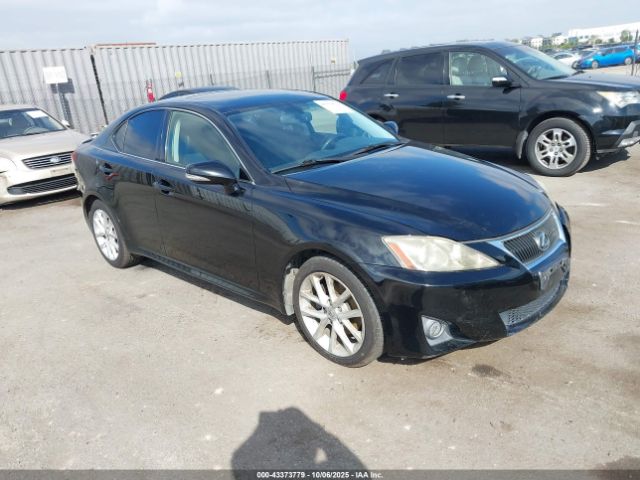 2011 LEXUS IS 250 JTHBF5C25B5156508