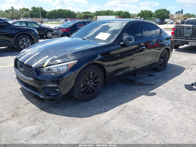 Продаж на аукціоні авто 2018 Infiniti Q50 3.0t Luxe, vin: JN1EV7AP5JM361247, номер лоту: 43374025