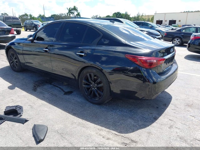 Продаж на аукціоні авто 2018 Infiniti Q50 3.0t Luxe, vin: JN1EV7AP5JM361247, номер лоту: 43374025