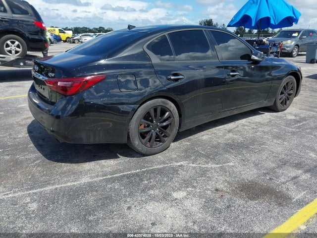Продаж на аукціоні авто 2018 Infiniti Q50 3.0t Luxe, vin: JN1EV7AP5JM361247, номер лоту: 43374025