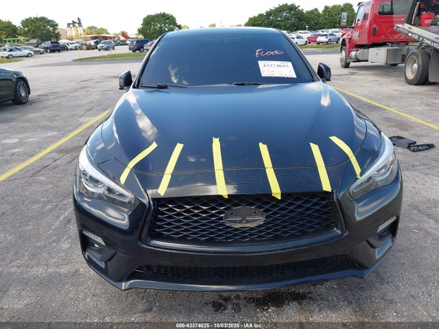 Продаж на аукціоні авто 2018 Infiniti Q50 3.0t Luxe, vin: JN1EV7AP5JM361247, номер лоту: 43374025