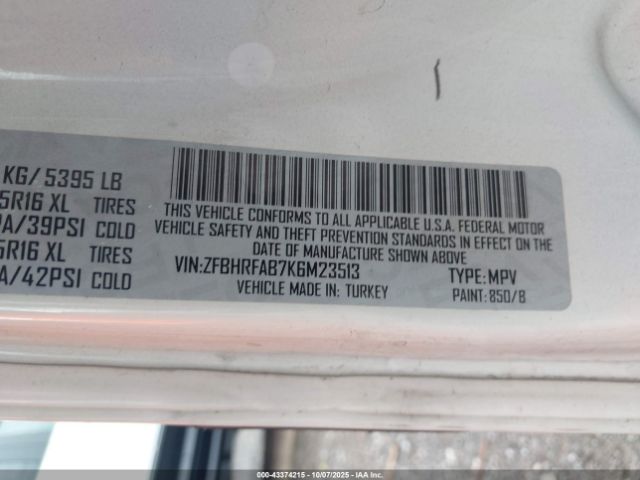 2019 RAM PROMASTER CITY ZFBHRFAB7K6M23513 Photo 8