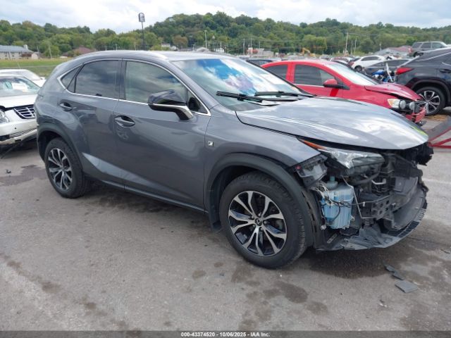 2016 LEXUS NX 200T JTJBARBZ1G2052528