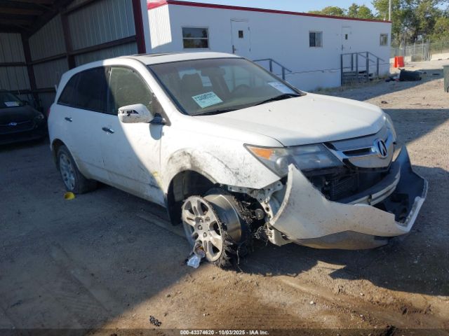 2009 ACURA MDX 2HNYD28279H523222