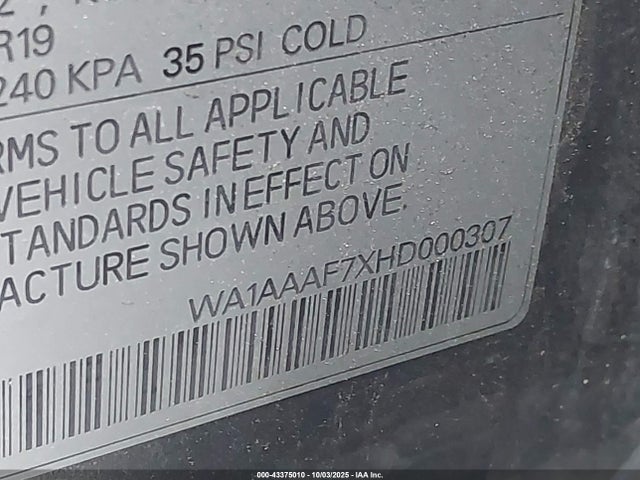 2017 AUDI Q7 WA1AAAF7XHD000307 Photo 8