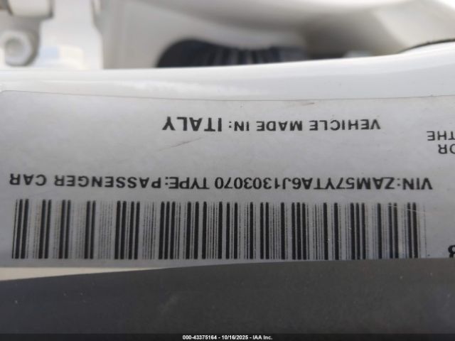 2018 MASERATI GHIBLI ZAM57YTA6J1303070 Photo 8