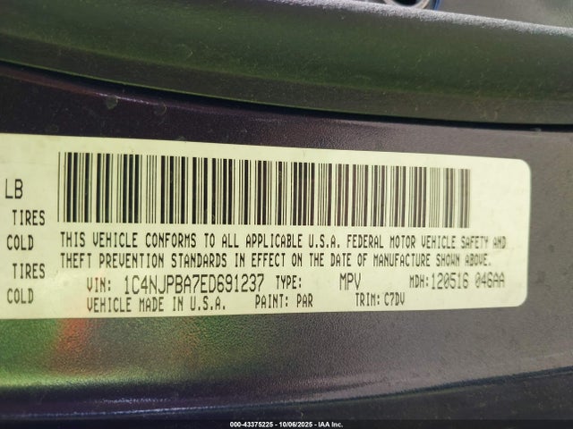 Jeep Patriot Altitude 2014 1C4NJPBA7ED691237 Image 9