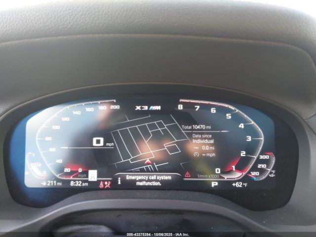 2021 BMW X3 M 5YMTS0C06M9F33436 Photo 6