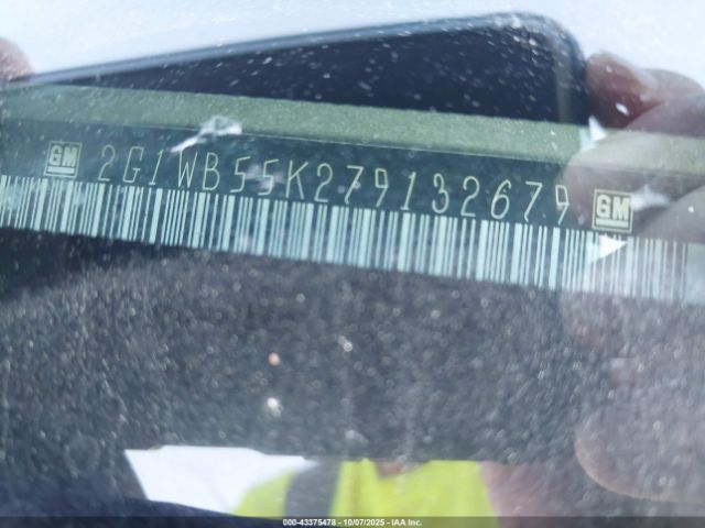 2007 CHEVROLET IMPALA 2G1WB55K279132679 Photo 8