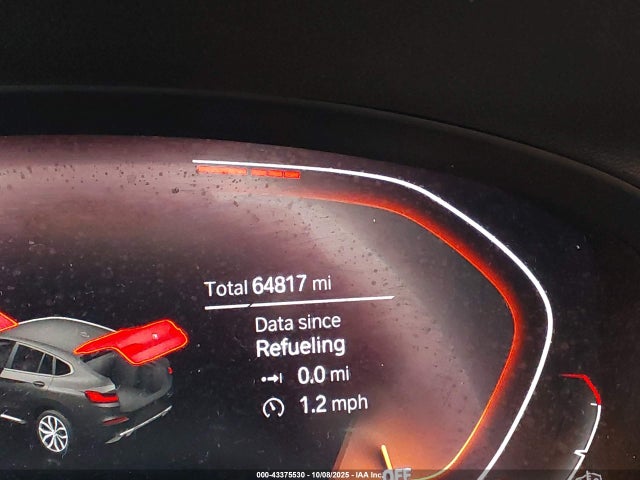 43375530 :رقم المزاد ، 5UX2V1C08L9B34705 vin ، 2020 Bmw X4 Xdrive30i مزاد بيع