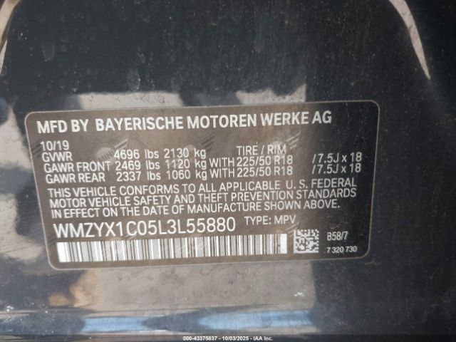 2020 MINI COUNTRYMAN WMZYX1C05L3L55880 Photo 8