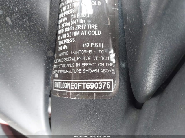 Triumph Motorcycle Street Triple R 2015 SMTL03NE0FT690375 Image 10