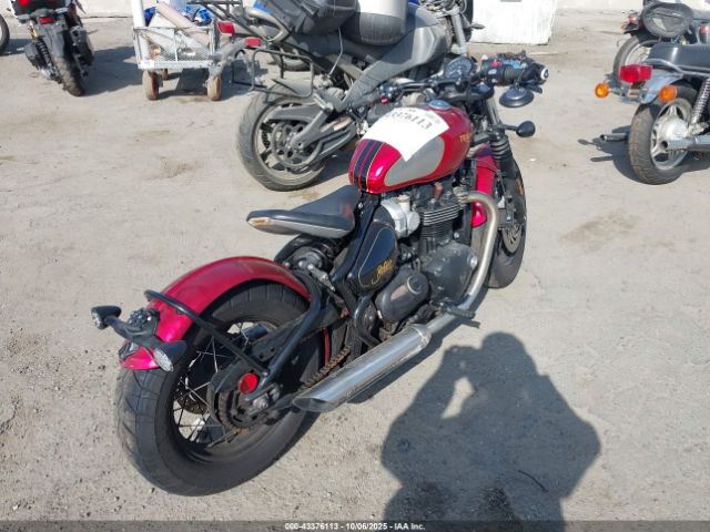 2022 TRIUMPH MOTORCYCLE BONNEVILLE SMTD53HL1NTBA0343 Photo 3