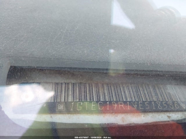 43376507 :رقم المزاد ، 1GTEC19R1VE518536 vin ، 1997 Gmc Sierra 1500 Sl Wideside مزاد بيع