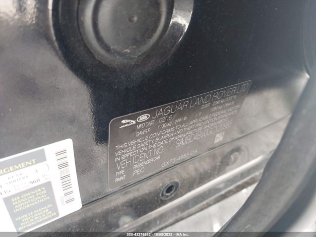 2016 JAGUAR XF SAJBD4BV0GCY20988 Photo 8