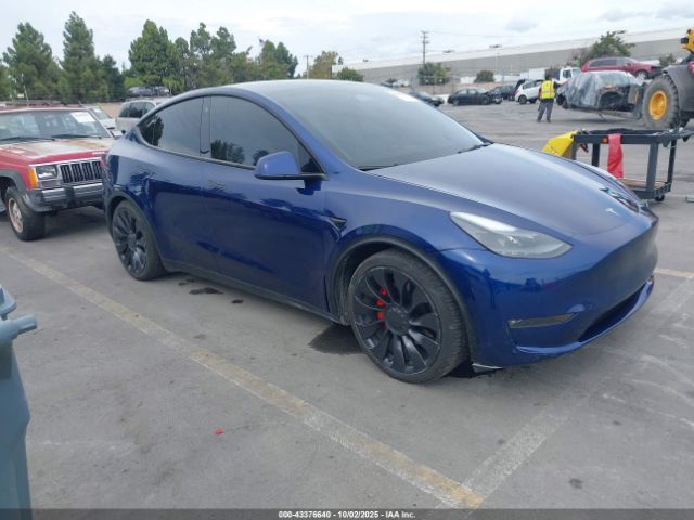 2022 TESLA MODEL Y 7SAYGDEF2NF524037