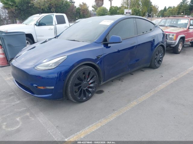 2022 TESLA MODEL Y 7SAYGDEF2NF524037 Photo 1