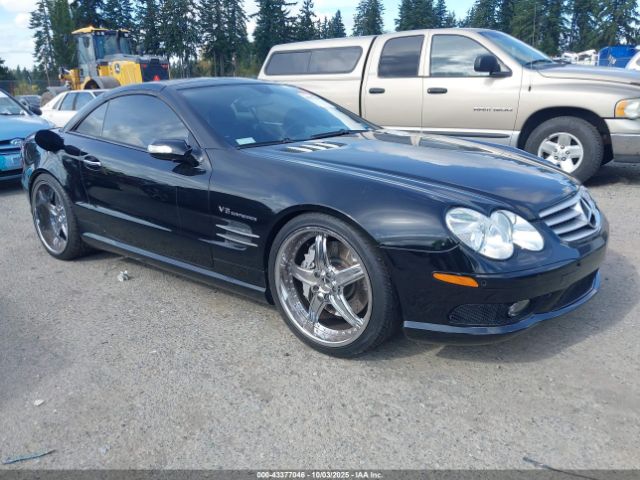 2005 MERCEDES-BENZ SL 55 AMG WDBSK74F65F099663