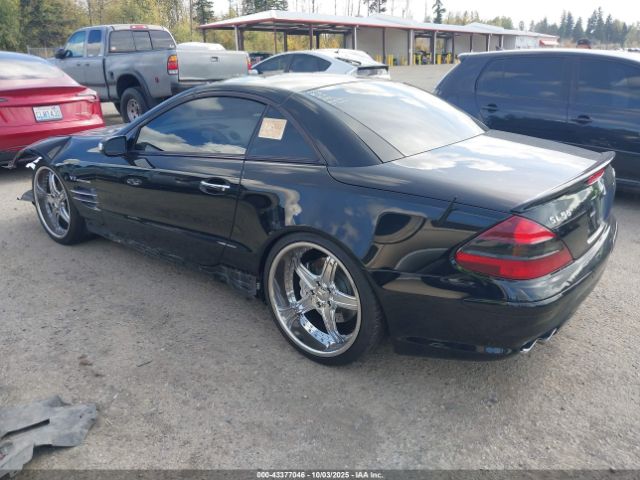 2005 MERCEDES-BENZ SL 55 AMG WDBSK74F65F099663 Photo 2