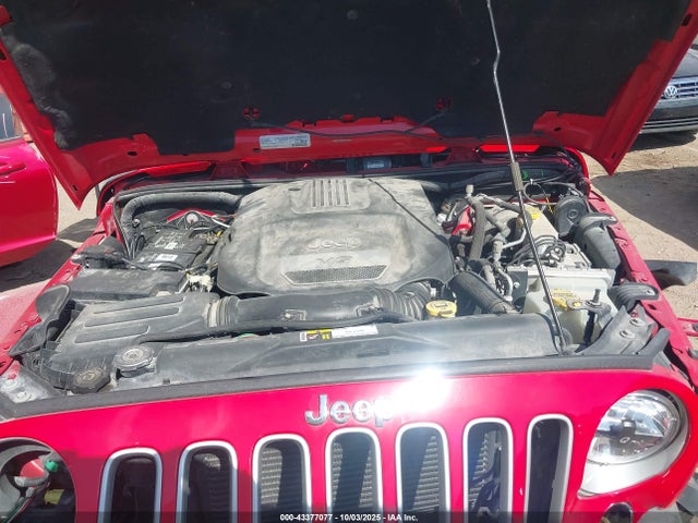 Aukcja sprzedaży 2016 Jeep Wrangler Unlimited Sahara, vin: 1C4BJWEG8GL323428, numer aukcji: 43377077