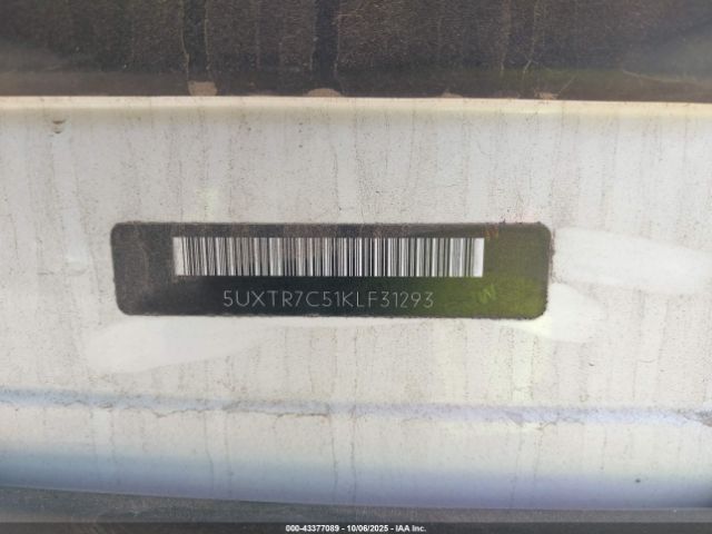 2019 BMW X3 5UXTR7C51KLF31293 Photo 8