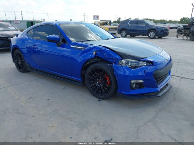 2015 SUBARU BRZ JF1ZCAC1XF9600320