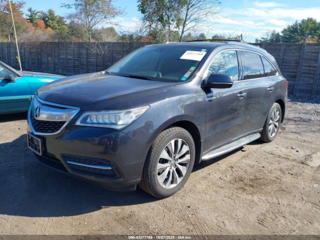 2014 ACURA MDX 5FRYD4H43EB022071 Photo 1