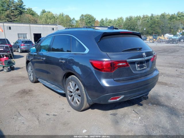 2014 ACURA MDX 5FRYD4H43EB022071 Photo 2