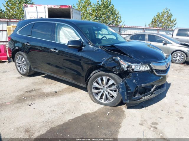 2016 ACURA MDX 5FRYD4H4XGB016299 Photo 0