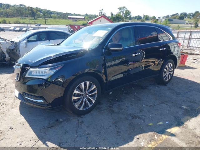 2016 ACURA MDX 5FRYD4H4XGB016299 Photo 1