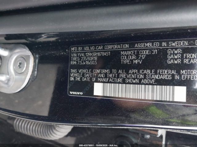 2024 VOLVO XC60 YV4L12RK6R1878451 Photo 8