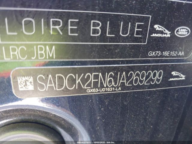 2018 JAGUAR F-PACE SADCK2FN6JA269299 Photo 8