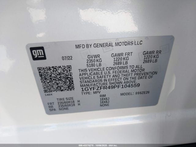 2023 CADILLAC XT4 1GYFZFR49PF104559 Photo 8