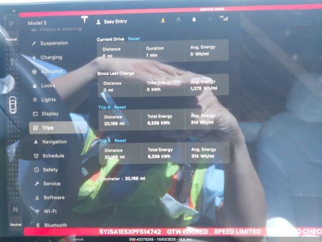 2023 TESLA MODEL S 5YJSA1E5XPF514742 Photo 6