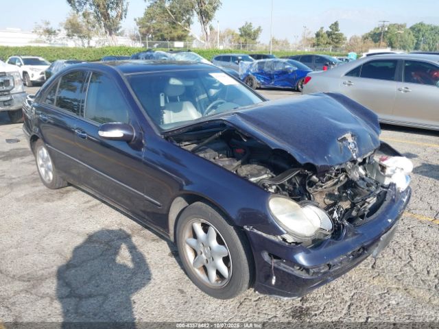 2003 MERCEDES-BENZ C 240 WDBRF61J23F337544