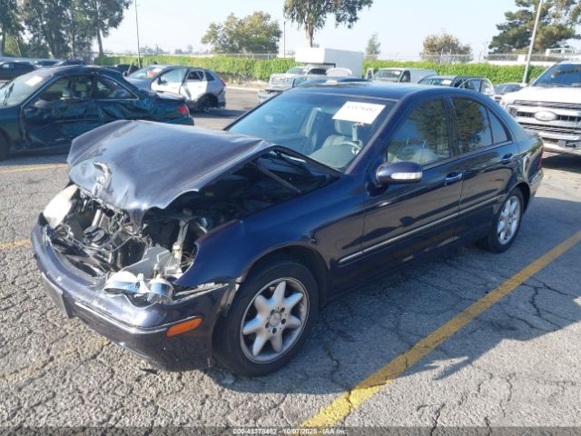 2003 MERCEDES-BENZ C 240 WDBRF61J23F337544 Photo 1