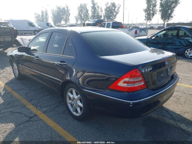 2003 MERCEDES-BENZ C 240 WDBRF61J23F337544 Photo 2