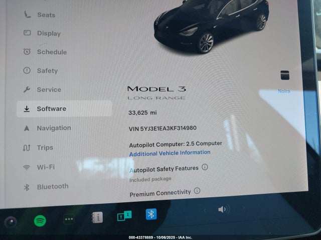 2019 TESLA MODEL 3 5YJ3E1EA3KF314980 Photo 6