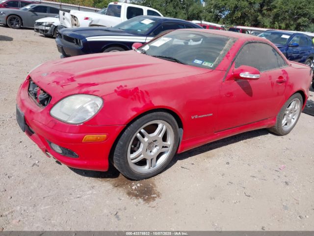 2002 MERCEDES-BENZ SLK 32 AMG WDBKK66F02F233876 Photo 1