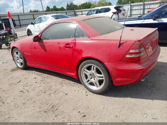 2002 MERCEDES-BENZ SLK 32 AMG WDBKK66F02F233876 Photo 2