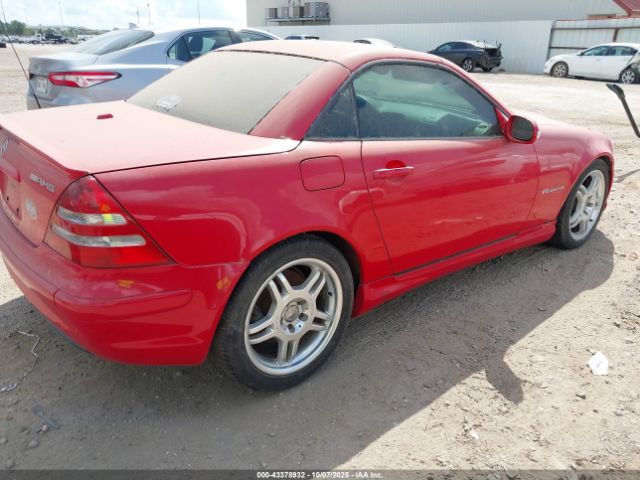 2002 MERCEDES-BENZ SLK 32 AMG WDBKK66F02F233876 Photo 3