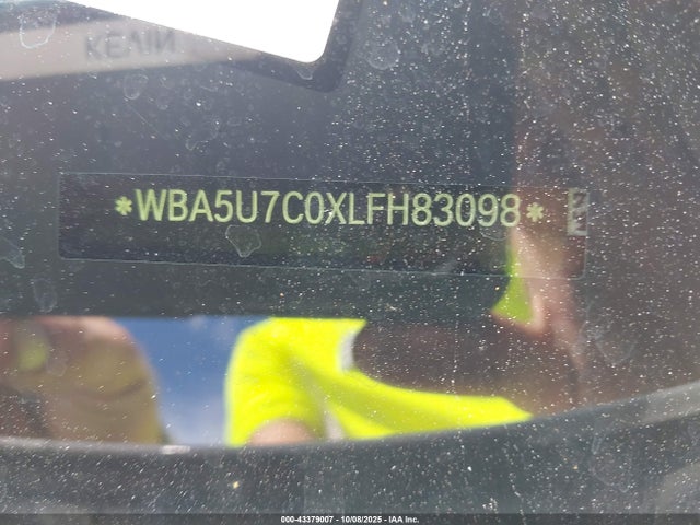 Продаж на аукціоні авто 2020 Bmw 3 Series M340i, vin: WBA5U7C0XLFH83098, номер лоту: 43379007