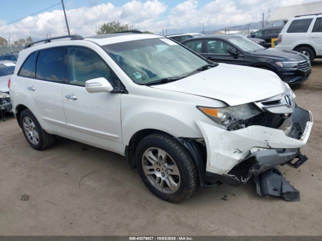 2008 ACURA MDX 2HNYD28288H550900